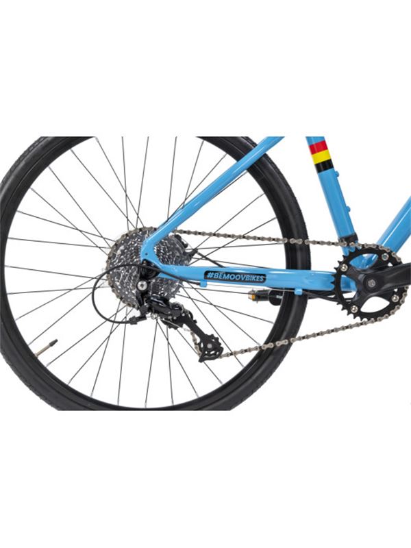 OTROŠKO GRAVEL/CESTNO KOLO BEMOOV R24 modra