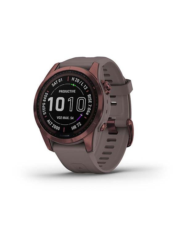ŠPORTNA URA GARMIN FENIX® 7S SAPPHIRE SOLAR bronze/grey