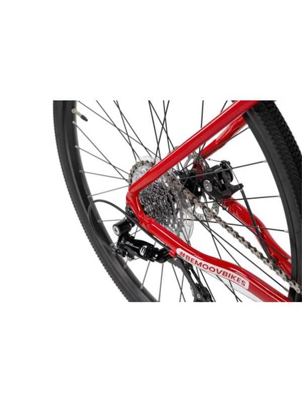 OTROŠKO GRAVEL/CESTNO KOLO BEMOOV R26 rdeča