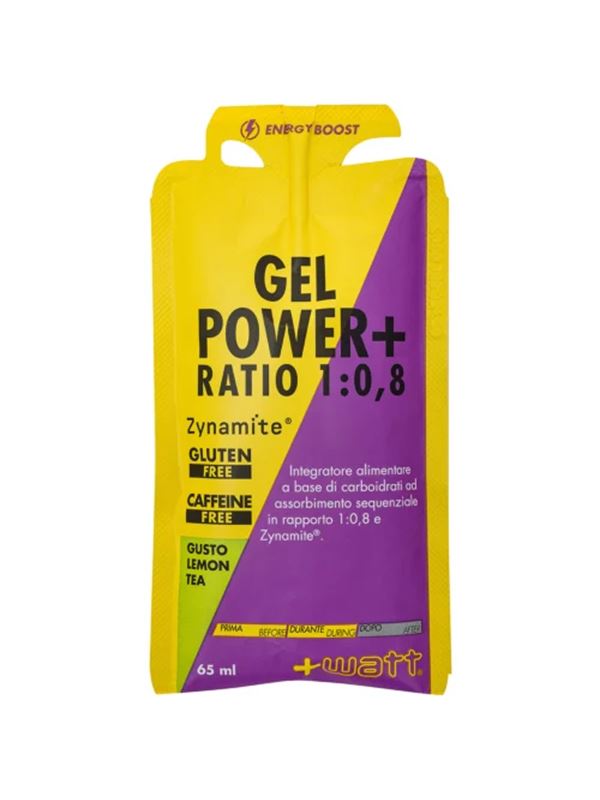 ENERGIJSKI GEL +WATT GEL POWER+ RATIO 1:0,8 lemon tea