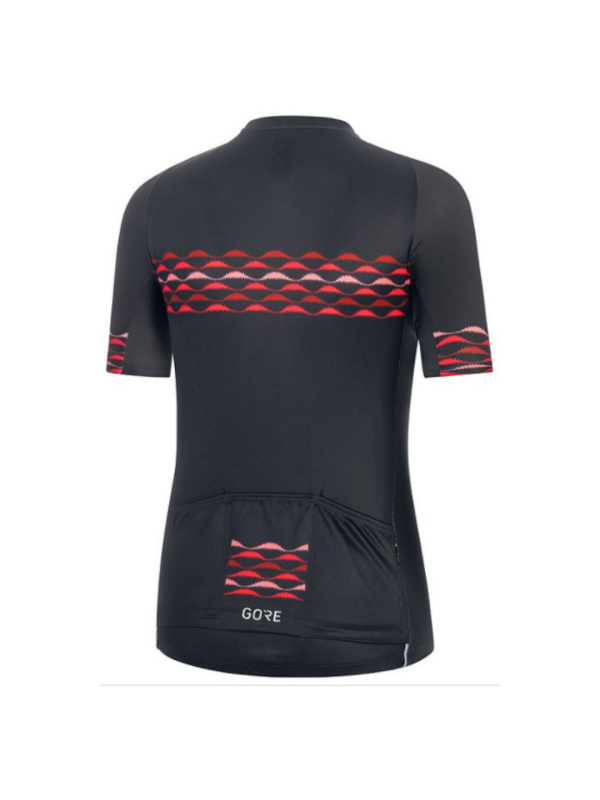 ŽENSKA KOLESARSKA MAJICA GORE SKYLINE črno-roza