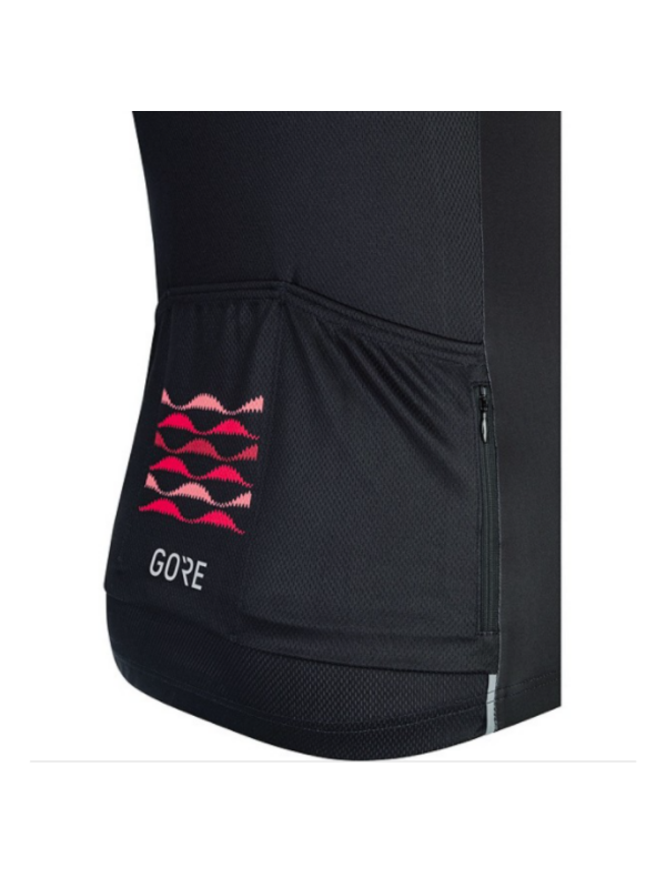 ŽENSKA KOLESARSKA MAJICA GORE SKYLINE črno-roza