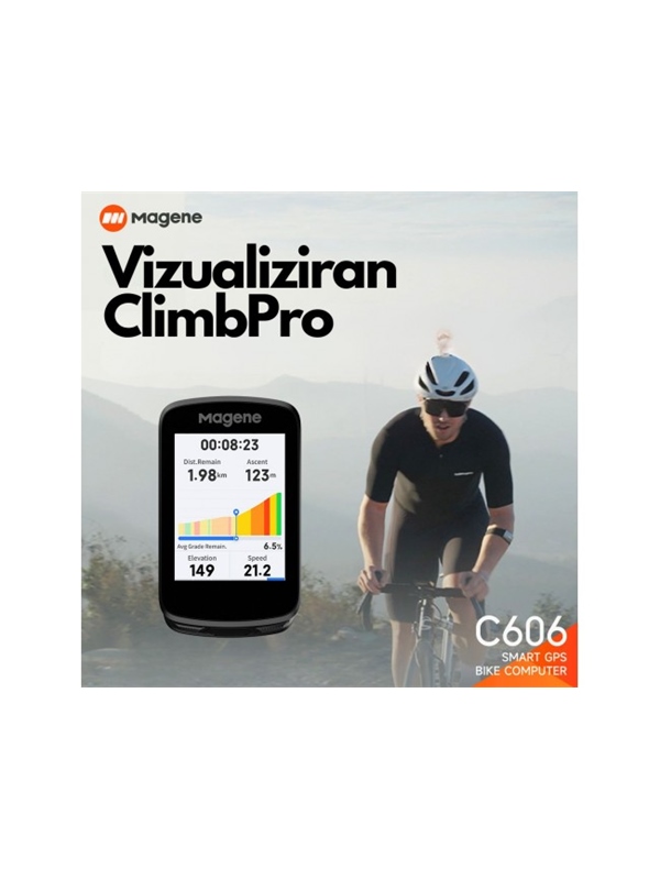 MAGENE C606 V2 GPS KOLESARSKI RAČUNALNIK
