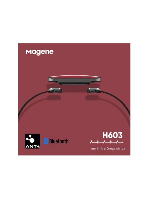 MAGENE H603 ANT + BLUETOOTH PAS SENZOR SRČNEGA UTRIPA
