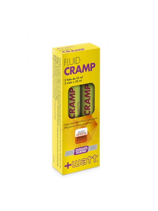 SHOT FLUID CRAMP +WATT za takojšnje zmanjšanje mišičnih krčev