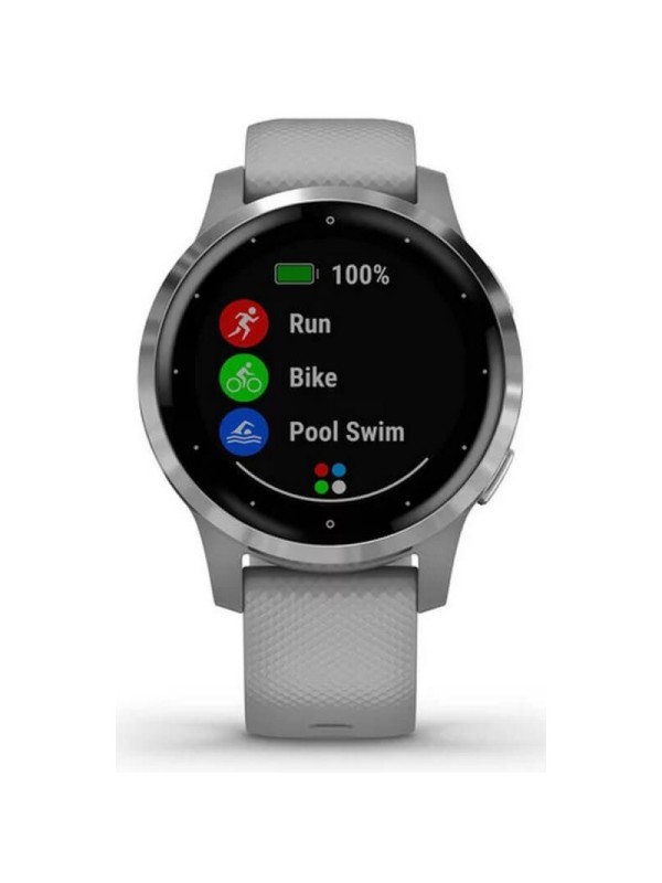 ŠPORTNA URA GARMIN VIVOACTIVE® 4S srebrna