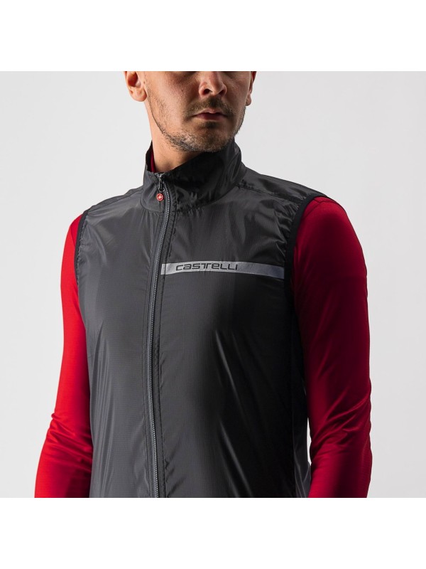 VETROVKA/BREZROKAVNIK CASTELLI SQUADRA STRETCH VEST črna