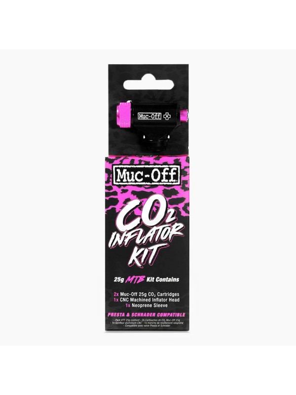 SET Z BOMBICAMA MUC OFF CO2 INFLATOR KIT MTB 2x25 g