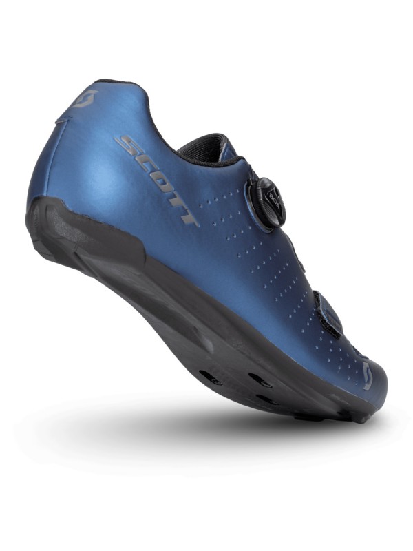 CESTNI KOLESARSKI ČEVLJI SCOTT ROAD COMP BOA® metallic blue/black