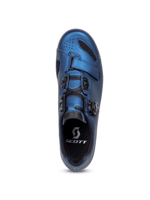 CESTNI KOLESARSKI ČEVLJI SCOTT ROAD COMP BOA® metallic blue/black