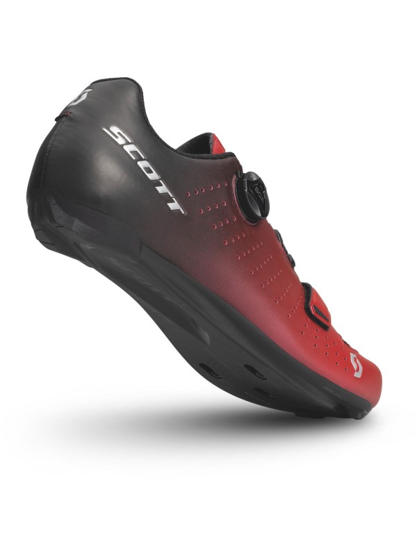 CESTNI KOLESARSKI ČEVLJI SCOTT ROAD COMP BOA® black fade/metallic red