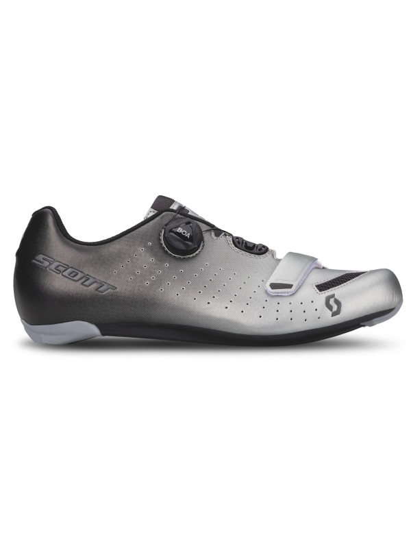 CESTNI KOLESARSKI ČEVLJI SCOTT ROAD COMP BOA® black fade/metallic silver