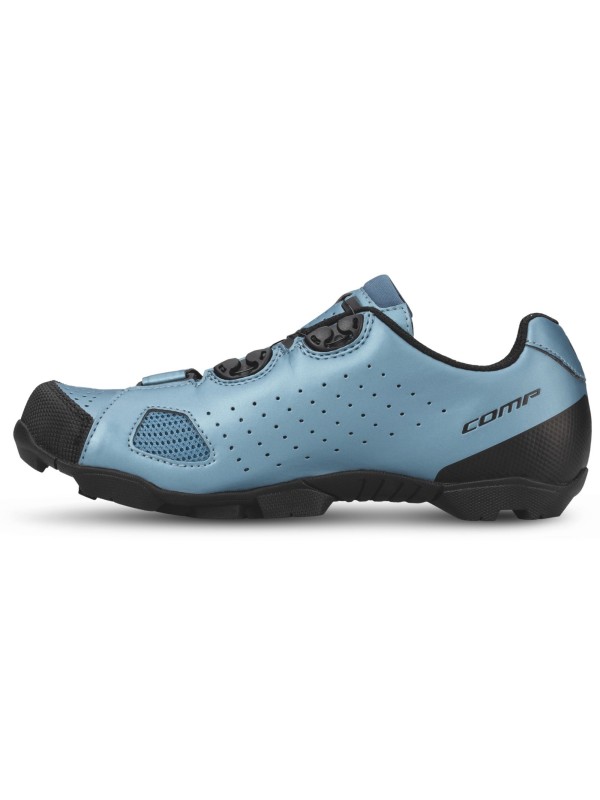 ŽENSKI GORSKI KOLESARSKI ČEVLJI SCOTT MTB COMP BOA® metallic blue/black