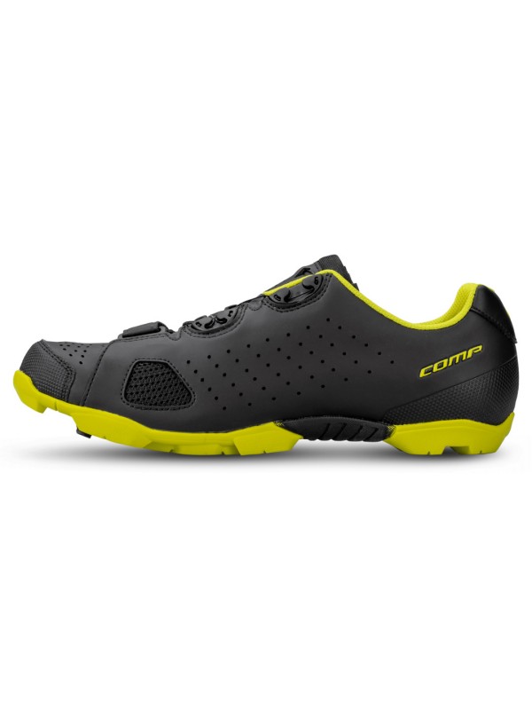 GORSKI KOLESARSKI ČEVLJI SCOTT MTB COMP BOA® matt black/sulphur yellow