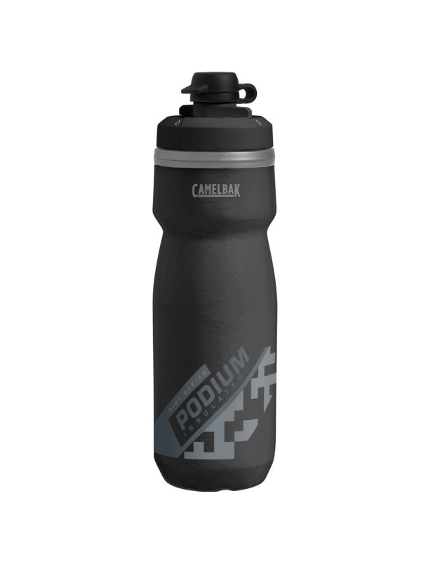 BIDON CAMELBACK PODIUM DIRT CHILL ČRNA 620 ml