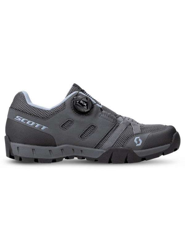 ŽENSKI KOLESARSKI ČEVLJI SCOTT SPORT CRUS-R BOA® dark grey/light blue