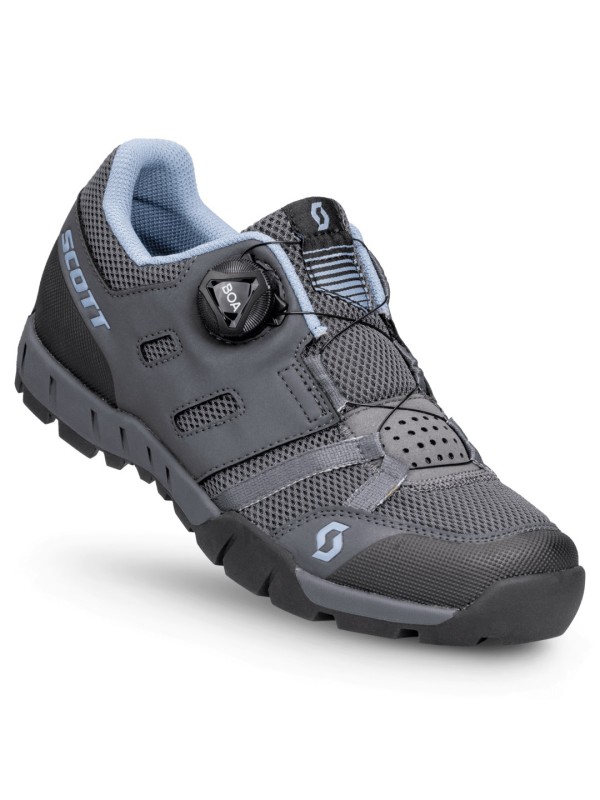 ŽENSKI KOLESARSKI ČEVLJI SCOTT SPORT CRUS-R BOA® dark grey/light blue