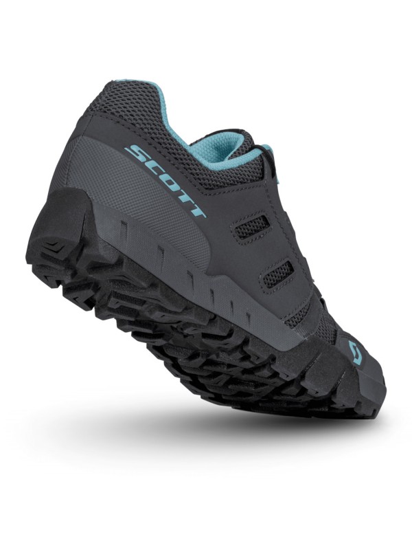 ŽENSKI KOLESARSKI ČEVLJI SCOTT SPORT CRUS-R FLAT dark grey/light blue