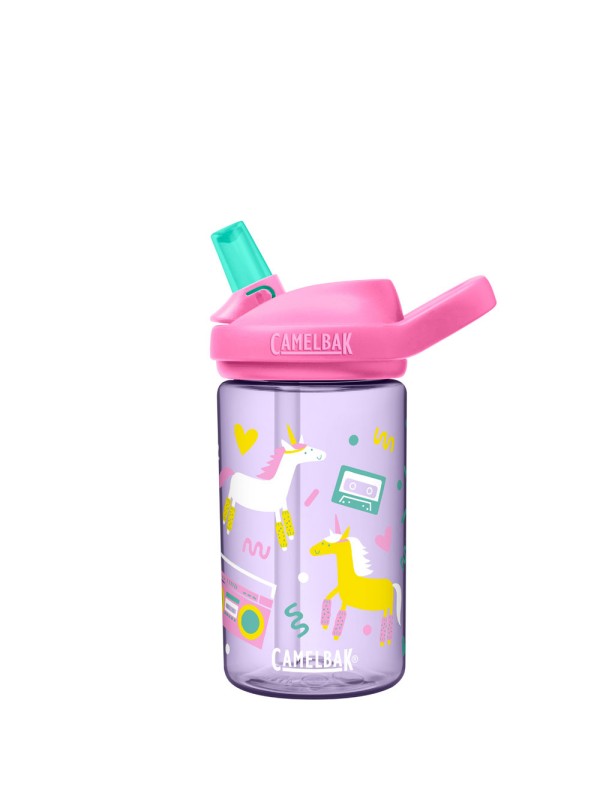 STEKLENIČKA CAMELBACK EDDY+ KIDS ROZA/UNICORN 400 ml