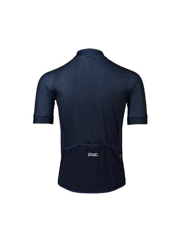 KOLESARSKA MAJICA POC ESSENTIAL ROAD LOGO JERSEY temno modra