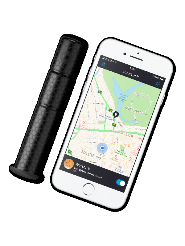 sherlock gps bike tracker