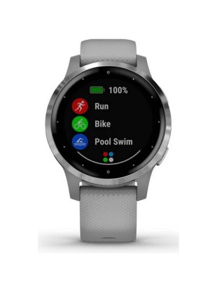 ŠPORTNA URA GARMIN VIVOACTIVE® 4S srebrna