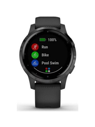 ŠPORTNA URA GARMIN VIVOACTIVE® 4S črna