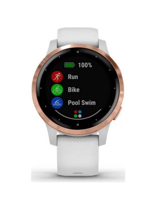 ŠPORTNA URA GARMIN VIVOACTIVE® 4S bela