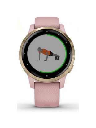 ŠPORTNA URA GARMIN VIVOACTIVE® 4S roza