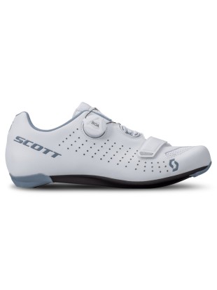 ŽENSKI CESTNI KOLESARSKI ČEVLJI SCOTT ROAD COMP BOA® matt white/light blue