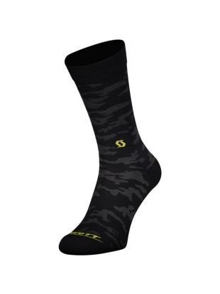 NOGAVICE SCOTT TRAIL CAMO CREW črno-rumene