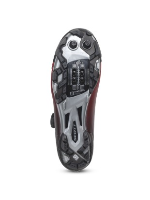 ŽENSKI GORSKI KOLESARSKI ČEVLJI SCOTT MTB TEAM BOA® black fade/metallic red