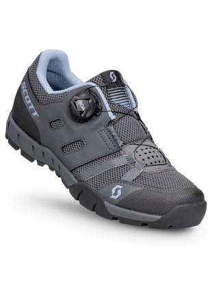 ŽENSKI KOLESARSKI ČEVLJI SCOTT SPORT CRUS-R BOA® dark grey/light blue