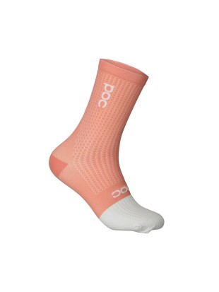 NOGAVICE POC FLAIR MID SOCK marelično-bela