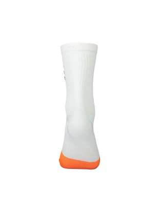 NOGAVICE POC FLAIR MID SOCK belo-oranžne