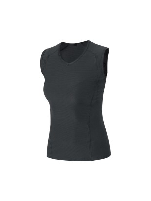 ŽENSKA SPODNJA MAJICA GORE BASE LAYER SLEEVELESS SHIRT črna