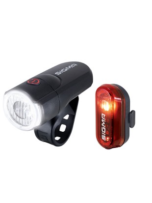 SVETILKI SIGMA AURA 30 (SPREDNJA) + CURVE (ZADNJA) SET