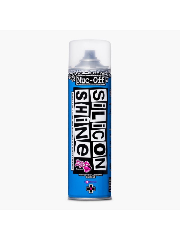 SPREJ ZA ZAŠČITO KOLESA MUC OFF SILICONE SHINE 500 ml