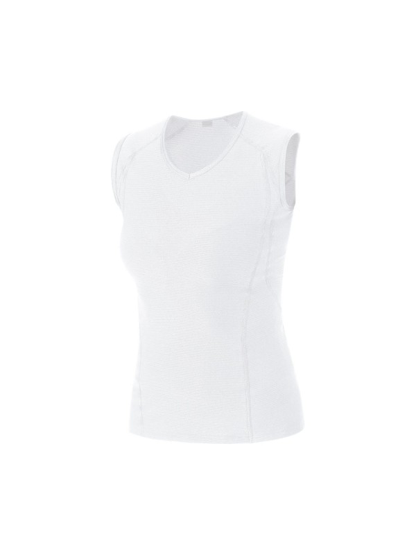 ŽENSKA SPODNJA MAJICA GORE BASE LAYER SLEEVELESS SHIRT bela