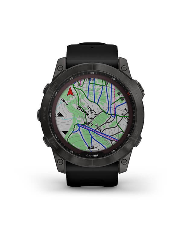 ŠPORTNA URA GARMIN FENIX® 7X SAPPHIRE SOLAR gray/black